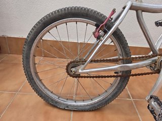 Bicicleta Monty Trial Plata