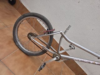 Bicicleta Monty Trial Plata