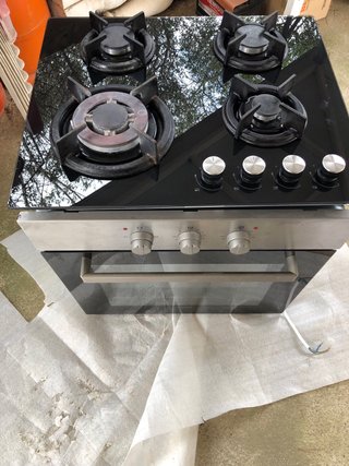 Horno Svan Cristal Gas + cocina