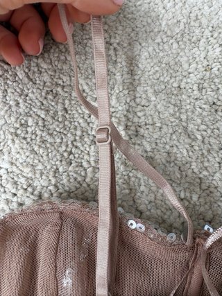 Top Lentejuelas Zara Talla S