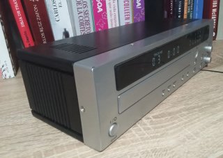 Radio FM CD Player Plata