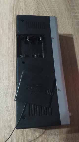 Radio FM CD Player Plata