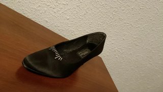 Zapatos de fiesta negros mujer