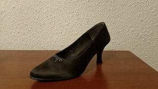 Zapatos de fiesta negros mujer