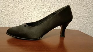 Zapatos de fiesta negros mujer