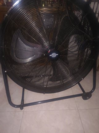 Ventilador industrial Orbegozo Negro 200W