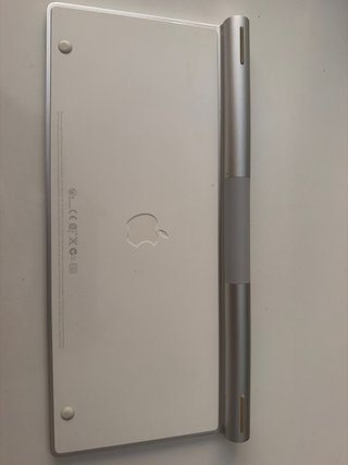 Teclado Apple Inalámbrico Plata/Blanco