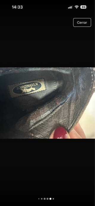 Botines Klondike Talla 42 Marrones