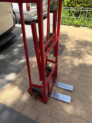 Carretilla de acero para frutería