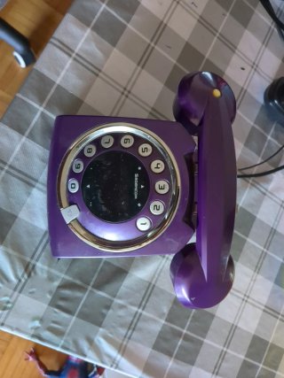 Teléfono Inalámbrico Morado