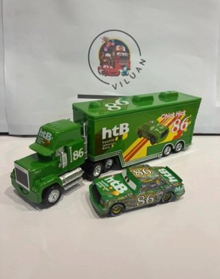Cars Mack Camión y Chick Hicks 86