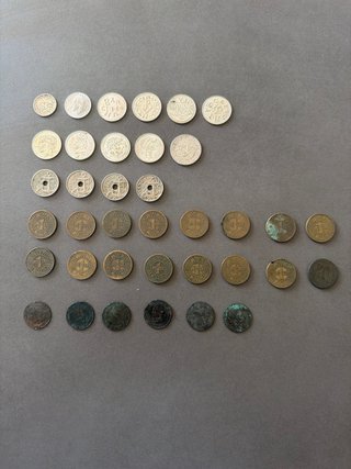 Lote de monedas antiguas españolas, vaticano ycuba