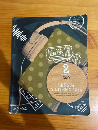 Libro de 2º de la ESO en buen estado