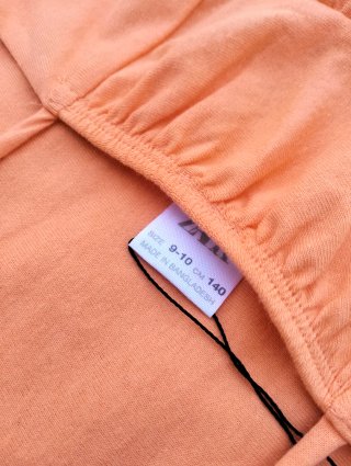 Vestitino Zara 9 anni arancione