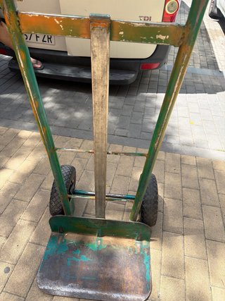 Carretilla de acero para carga