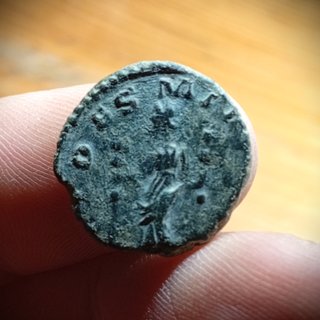 Moneda romana – Tétrico - FIDES MILITVM