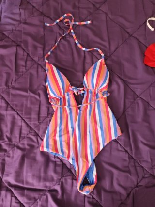 Bañador mujer estampado floral