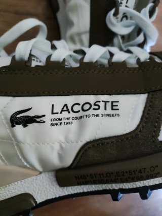 Lacoste Elite Hombre Verde/Blanco