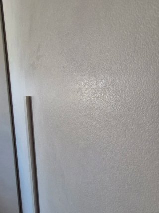 Armadio angolare con cabina, semi-nuovo.