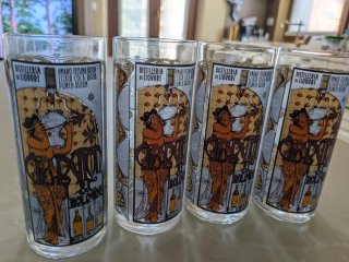 Set 4 Bicchieri Vintage Buton Liquori