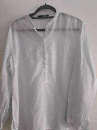 Camisa Betty Barclay Algodón Blanca Talla XL