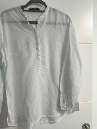 Camisa Betty Barclay Algodón Blanca Talla XL