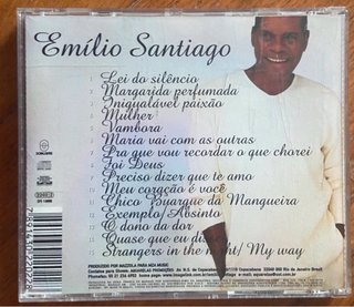 CD Emílio Santiago - Preciso dizer que te amo