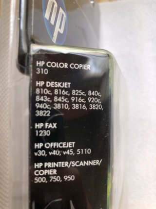 Cartucho Tinta HP 15 Negro