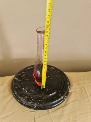Murano M.XX Soliflor Vintage Rosa Soplado artesano