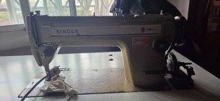 Máquina de coser industrial Singer