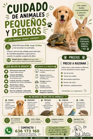 Cuidado de animales