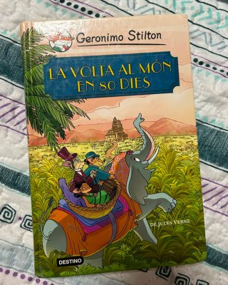 Libro La voltaje al mon en 80 dies