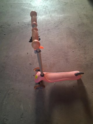 Patinete infantil 3 ruedas rosa