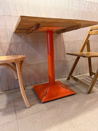 Mesa de madera mango macizo