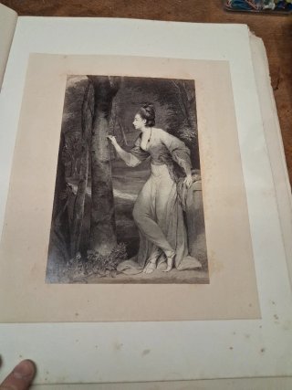 Libro antiguo beautifull women