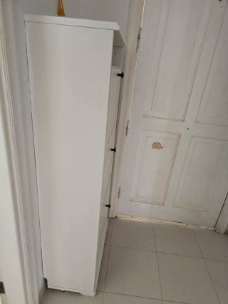Zapatero recibidor Ikea blanco