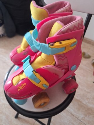 Los patines de ruedas para niños aumentan de tamañ