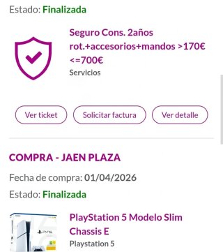 Consola PS5 Chasis E + Seguro 2 Años+8 juegos