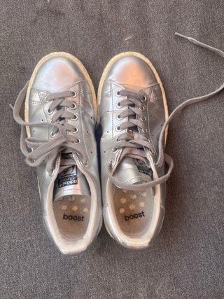 Zapatillas Adidas Stan Smith Plateadas