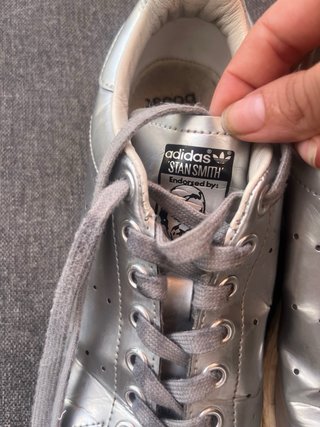 Zapatillas Adidas Stan Smith Plateadas