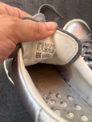 Zapatillas Adidas Stan Smith Plateadas