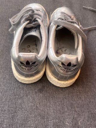 Zapatillas Adidas Stan Smith Plateadas