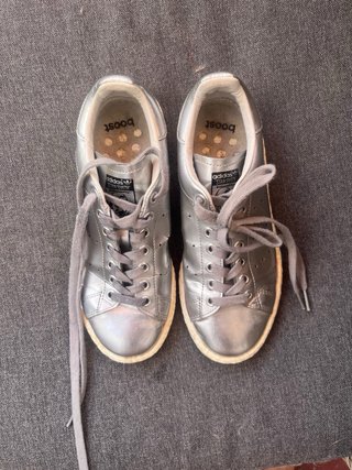 Zapatillas Adidas Stan Smith Plateadas