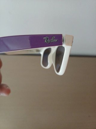 Gafas Ray-Ban New Wayfarer RB2132 Morado/Blanco