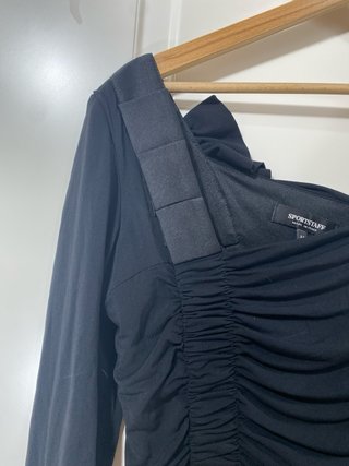 Vestito donna lungo elegante taglia M nero