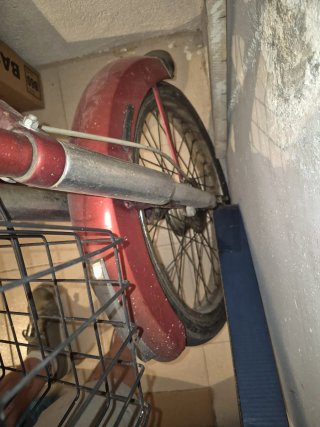 Piaggio Vespino antigua con documentación