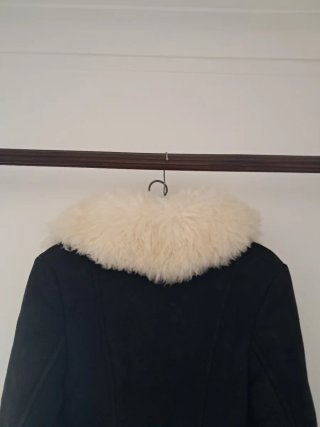 Casaco Vintage Chamois e Lã - Feito à Mão