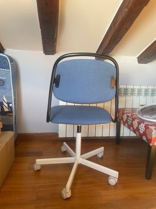 Silla de escritorio Ikea azul