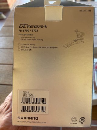 Desviador Shimano Ultegra
