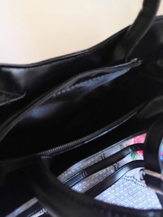 Borsa gatto nera con peluche